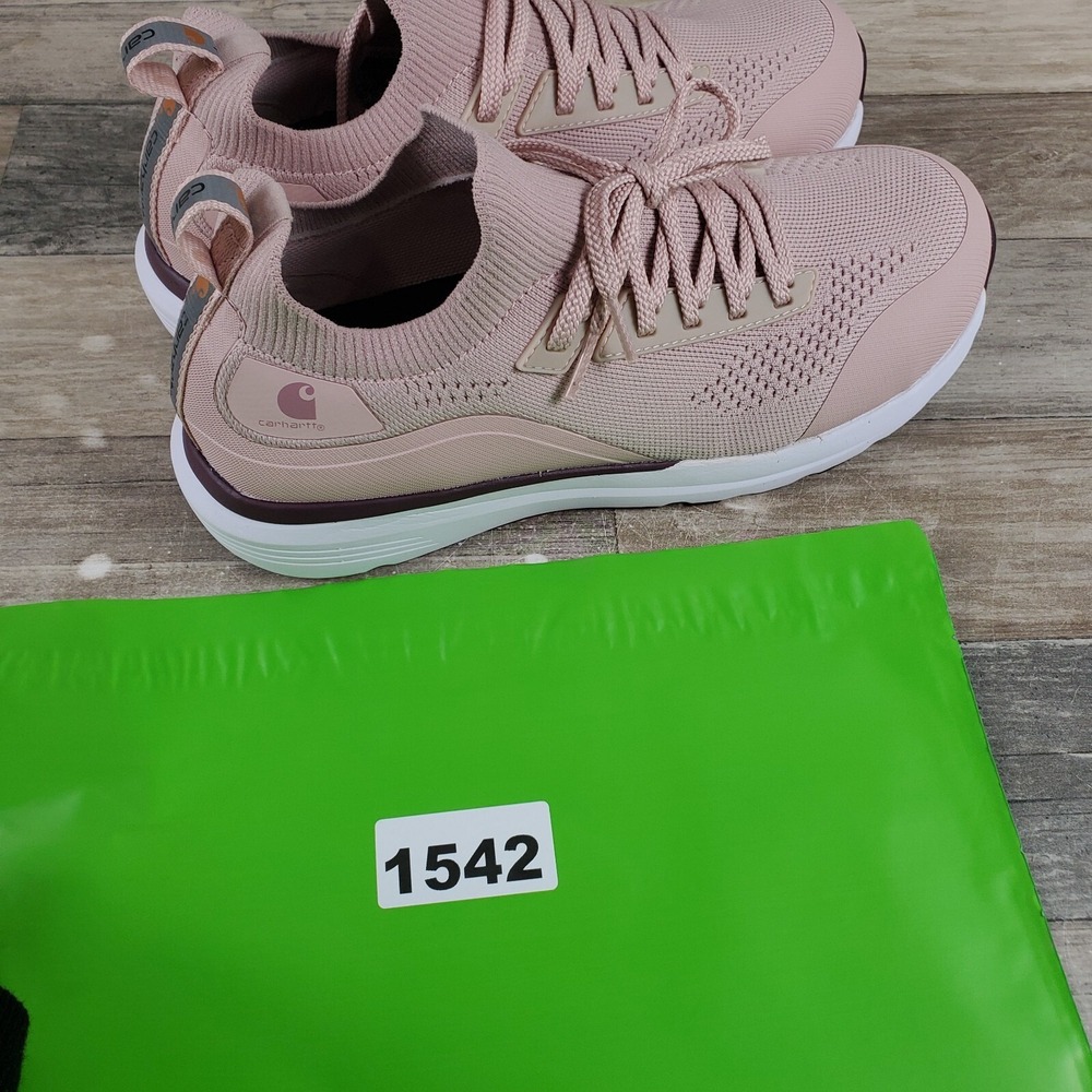 Carhartt Haslett SD Womens Work Shoes Sz 8 M Comfort Nano Toe Light Pink Sneaker - Picture 12 of 12